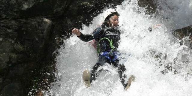  Scivoli naturali del canyoning